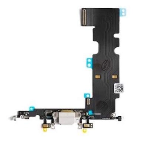 Conector de carga e acessórios para Iphone 8 Cinza